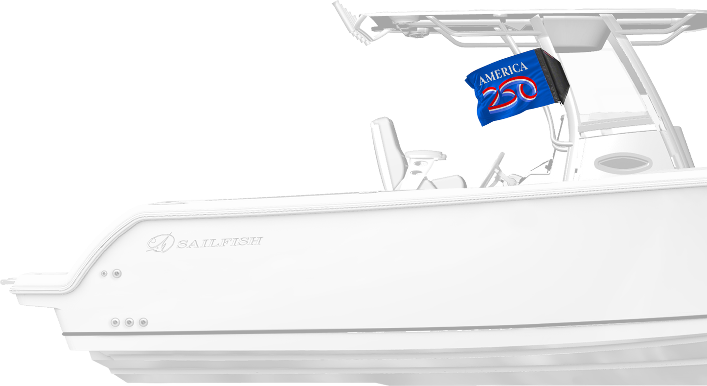 America 250 12"x18" Forever Wave Flag