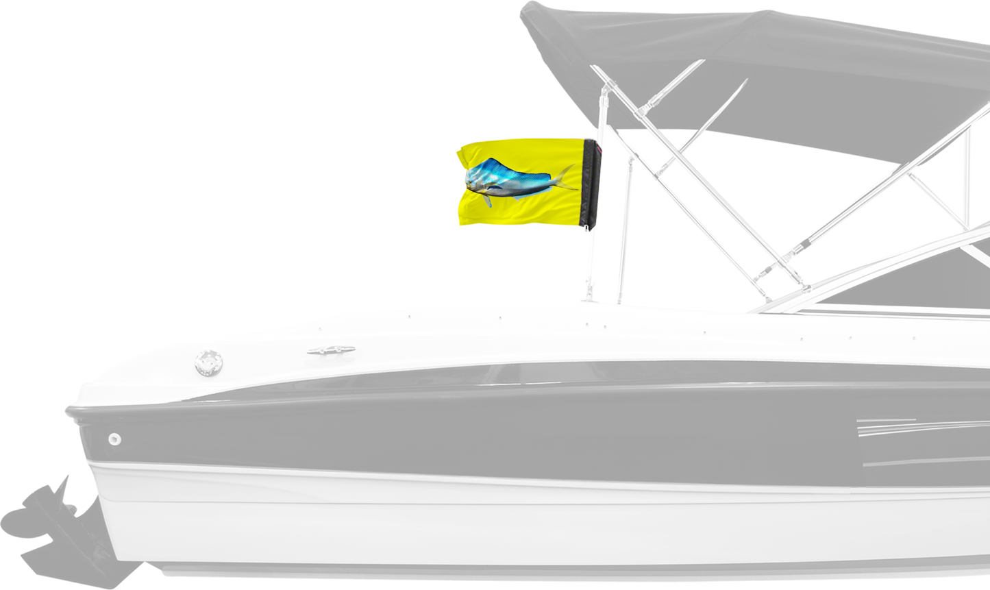 Dolphin 12"x18" Forever Wave Flag