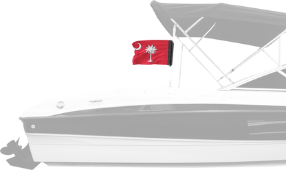 State Flag South Carolina Big Red 12"x18" Forever Wave Flag