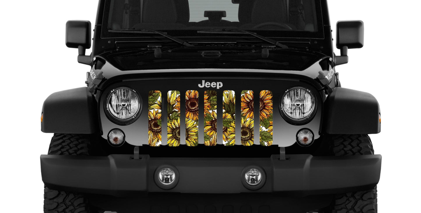 Bold Sunflower Grille Insert