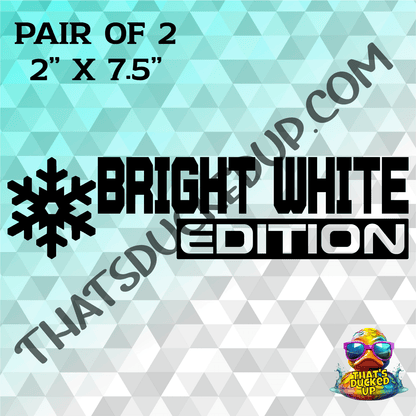 The Bright White Edition 2 Pack
