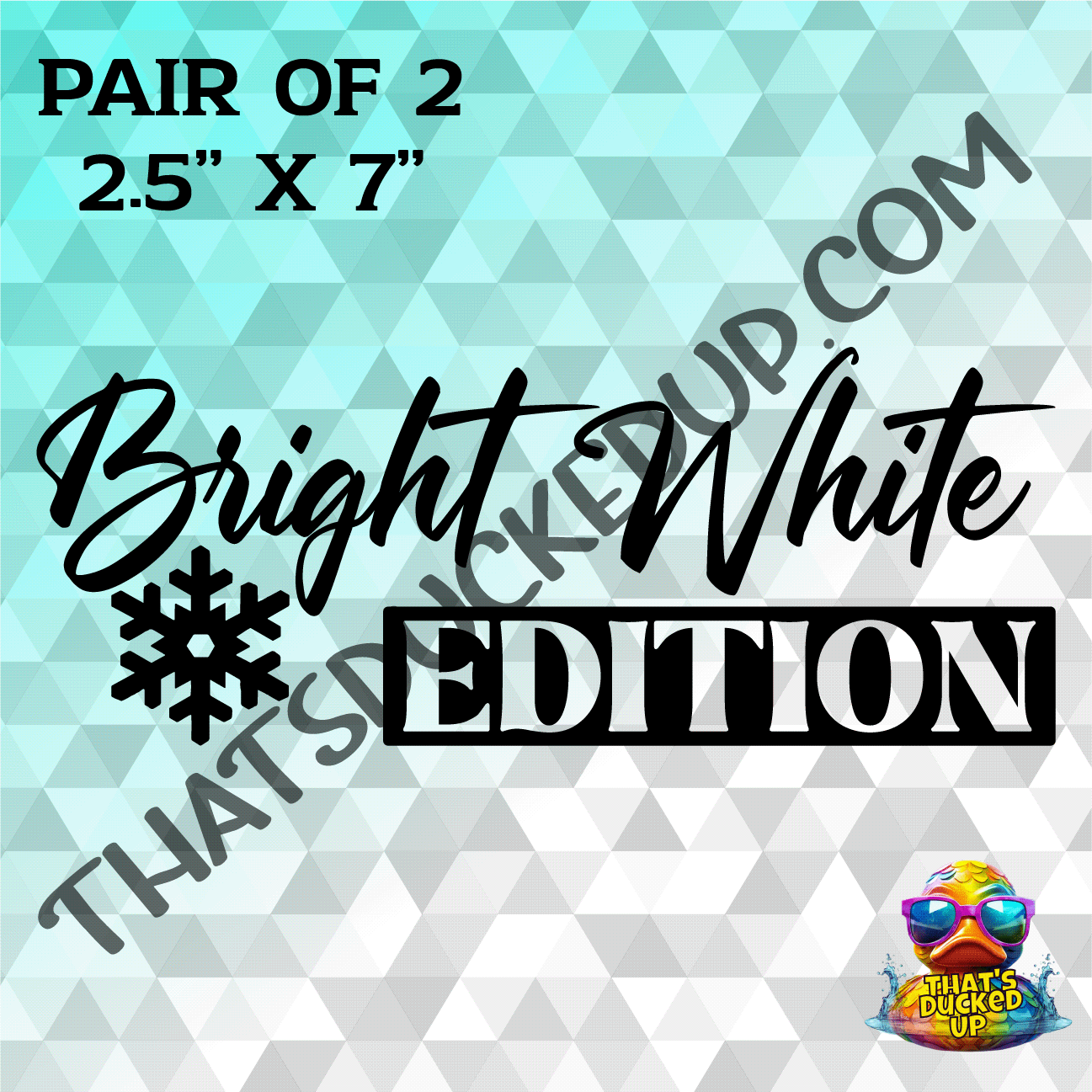 The Bright White Edition 2 Pack