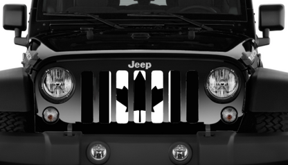 Canada, Eh? Black and White Canadian Grille Insert