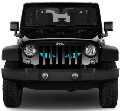 Chaos Bright Blue Eyes Grille Insert