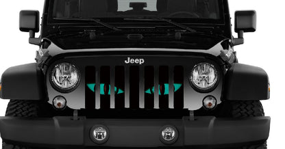 Chaos Teal Eyes Grille Insert