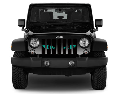 Chaos Teal Eyes Grille Insert