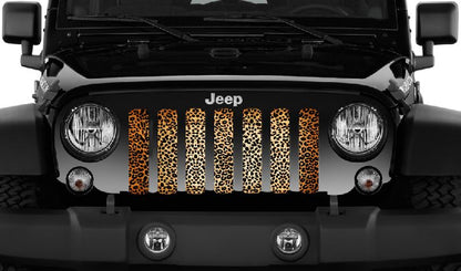 Cheetah Print Grille Insert