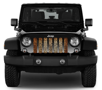 Cheetah Print Grille Insert