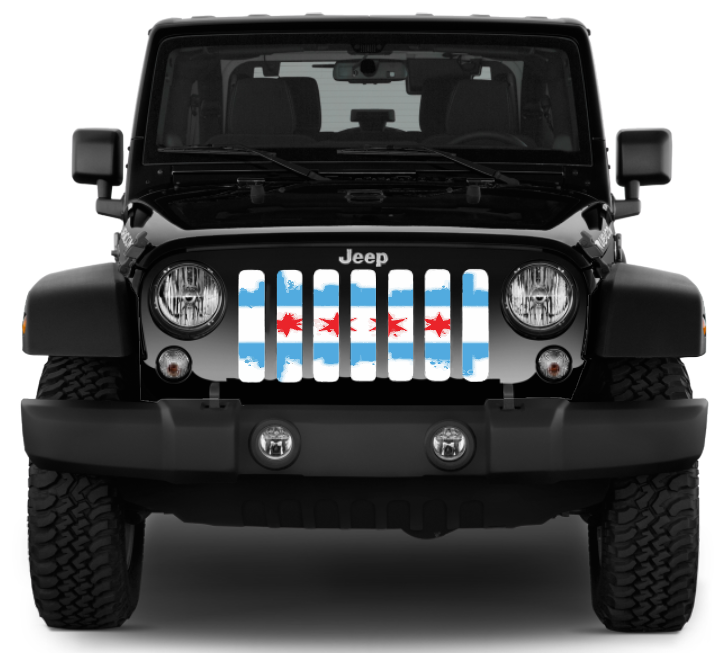Chicago Skies Grille Insert