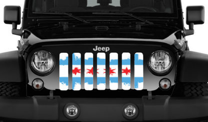 Chicago Skies Grille Insert
