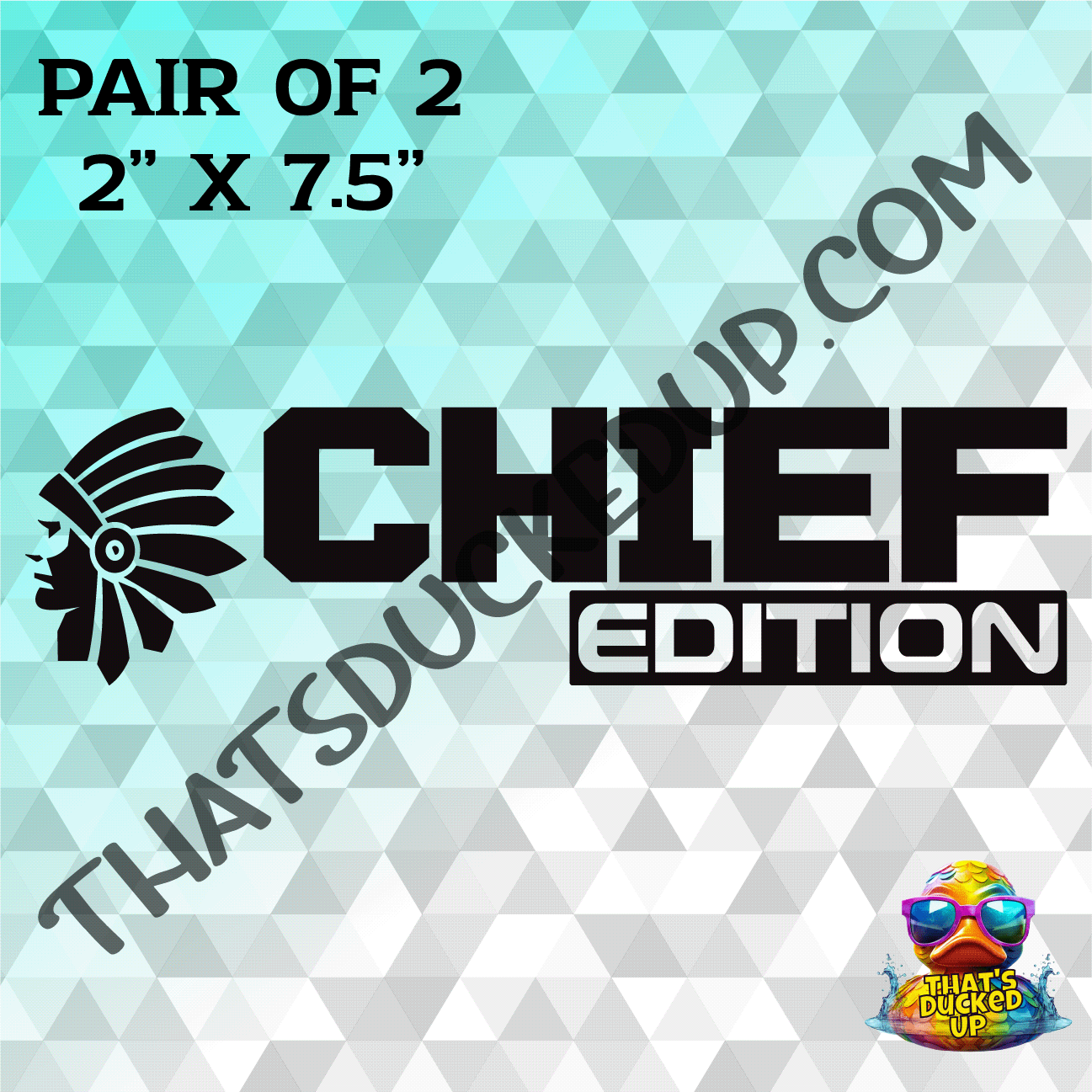 The Chief Edition 2 Pack