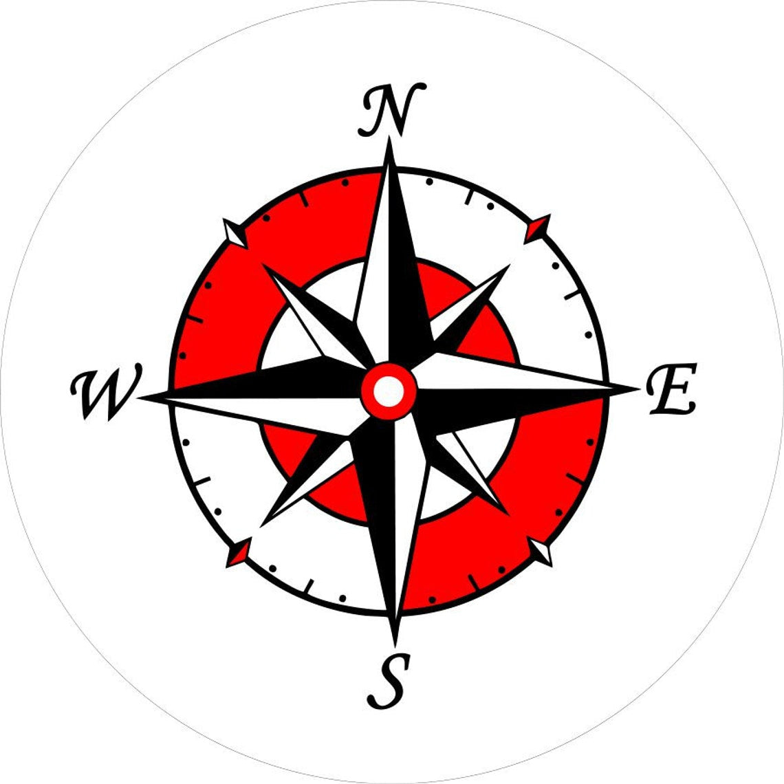 Compass Star Spare Tire Cover