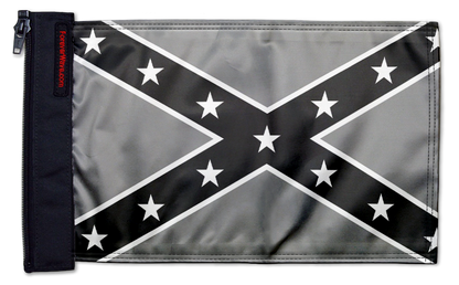 Confederate Subdued 12"x18" Forever Wave Flag for Jeep Wrangler JLU 4-Door 2018-Present