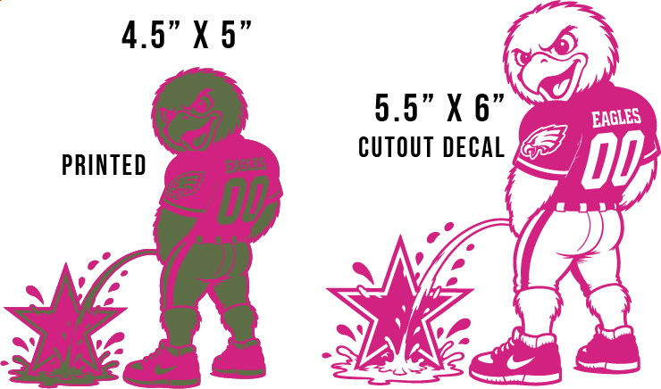 Custom Eagle Decals