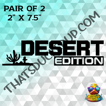 The Desert Edition 2 Pack