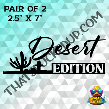The Desert Edition 2 Pack