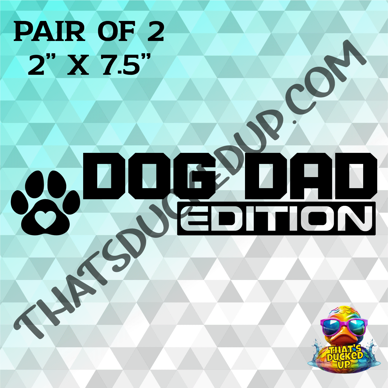 The Dog Dad Edition 2 Pack