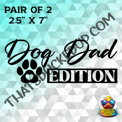 The Dog Dad Edition 2 Pack