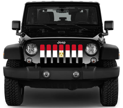 Egyptian Flag Grille Insert