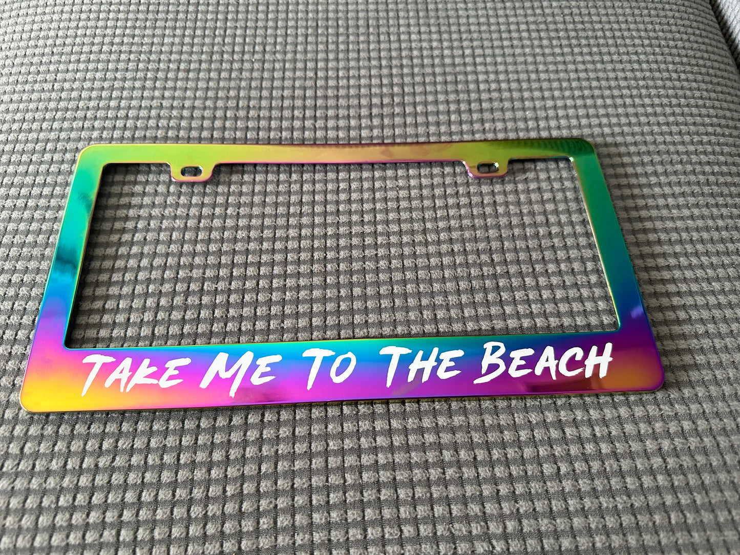 Custom License Plate Frame