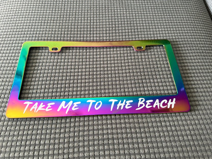 Custom License Plate Frame