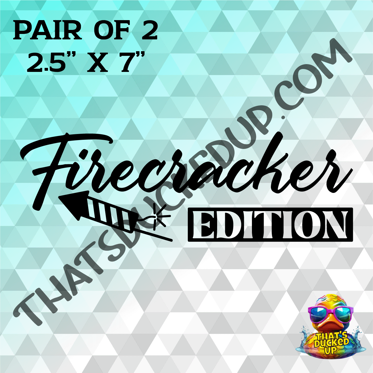 The Firecracker Edition 2 Pack