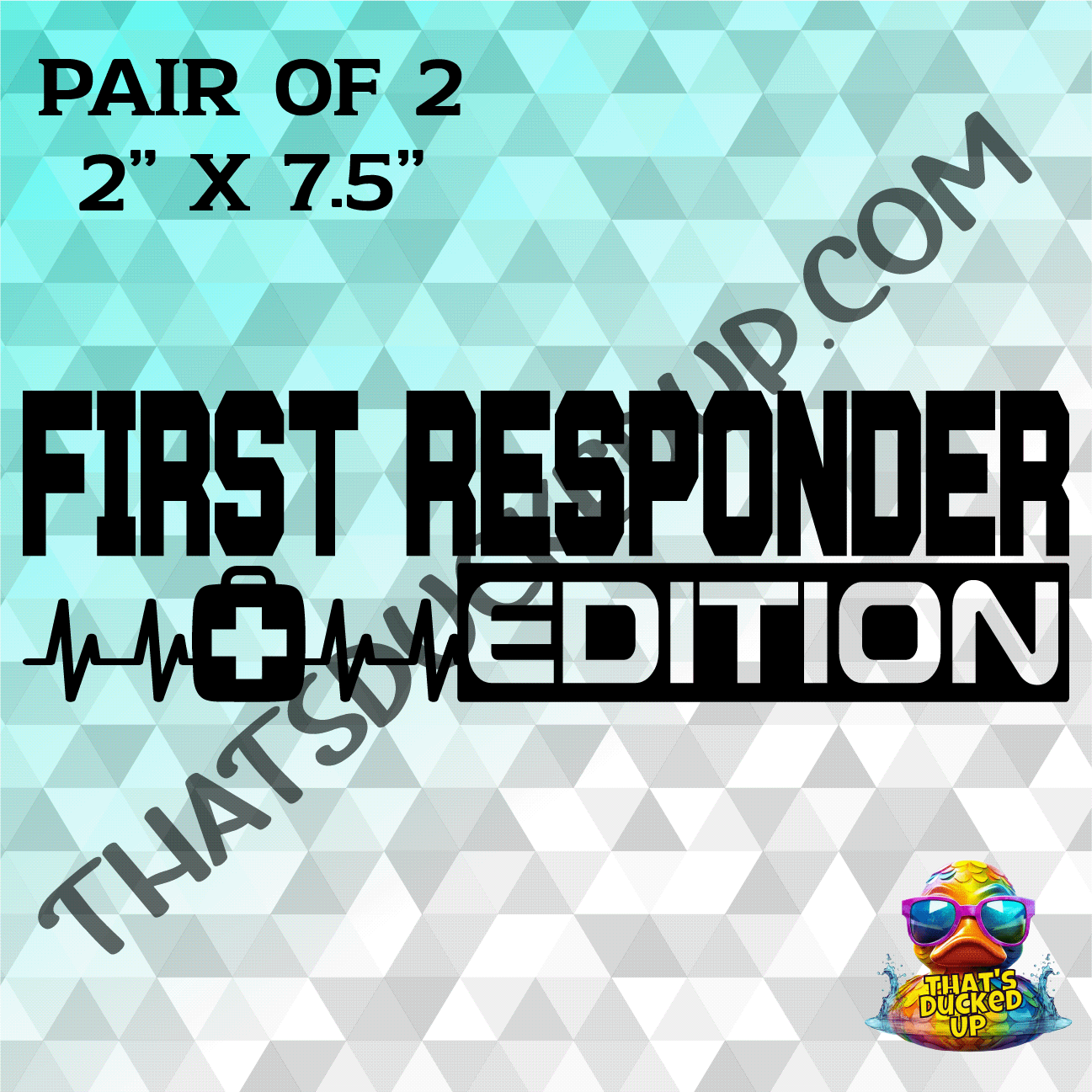 The First Responder Edition 2 Pack