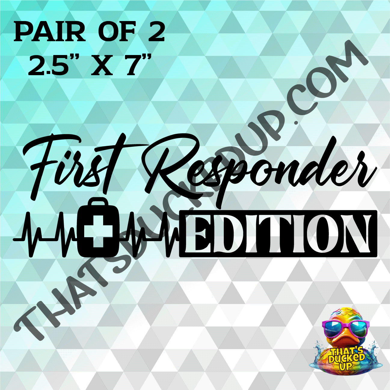 The First Responder Edition 2 Pack