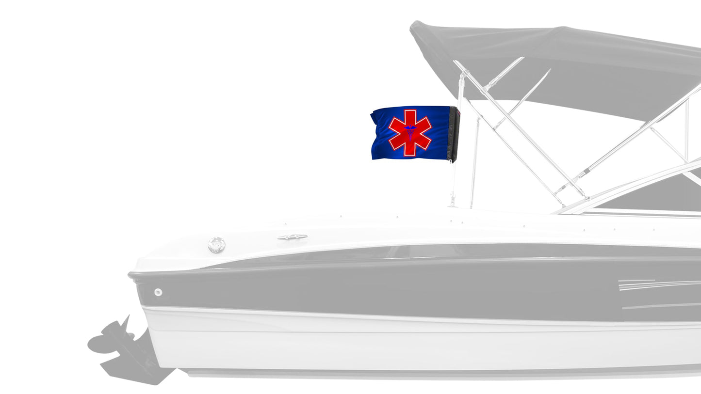 Medical 12"x18" Forever Wave Flag