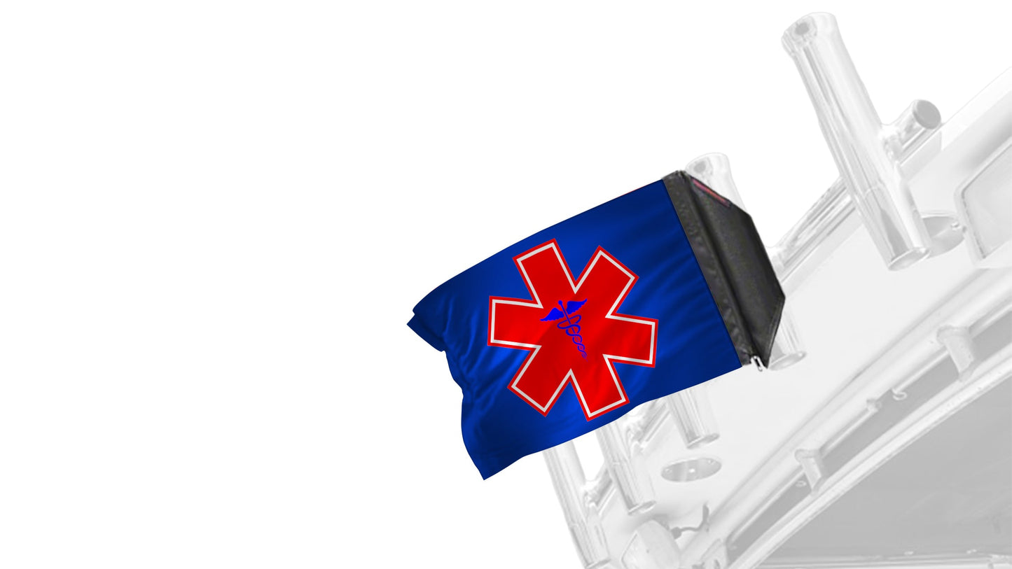 Medical 12"x18" Forever Wave Flag