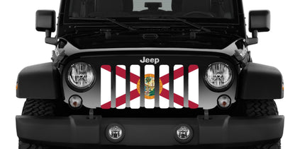Florida State Flag Grille Insert