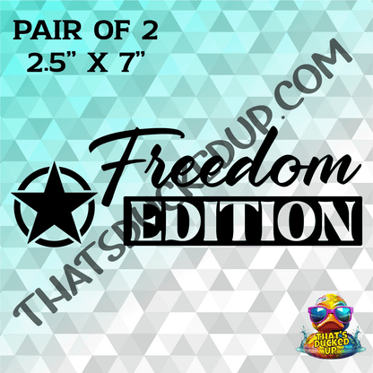 The Freedom Edition 2 Pack