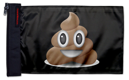 Emoji Poop 12"x18" Forever Wave Flag for Jeep Wrangler JLU 4-Door 2018-Present