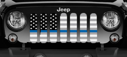 Ghost Tactical Back the Blue American Flag Grille Insert