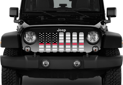 Ghost Tactical Back the Red American Flag Grille Insert