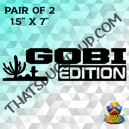 The Gobi Edition 2 Pack