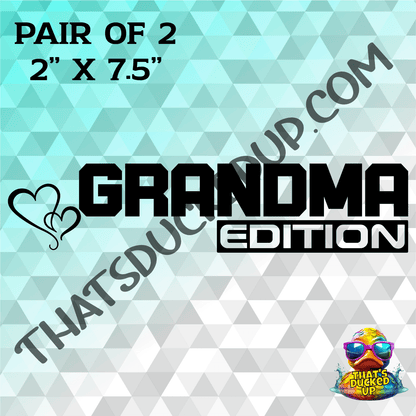 The Grandma Edition 2 Pack