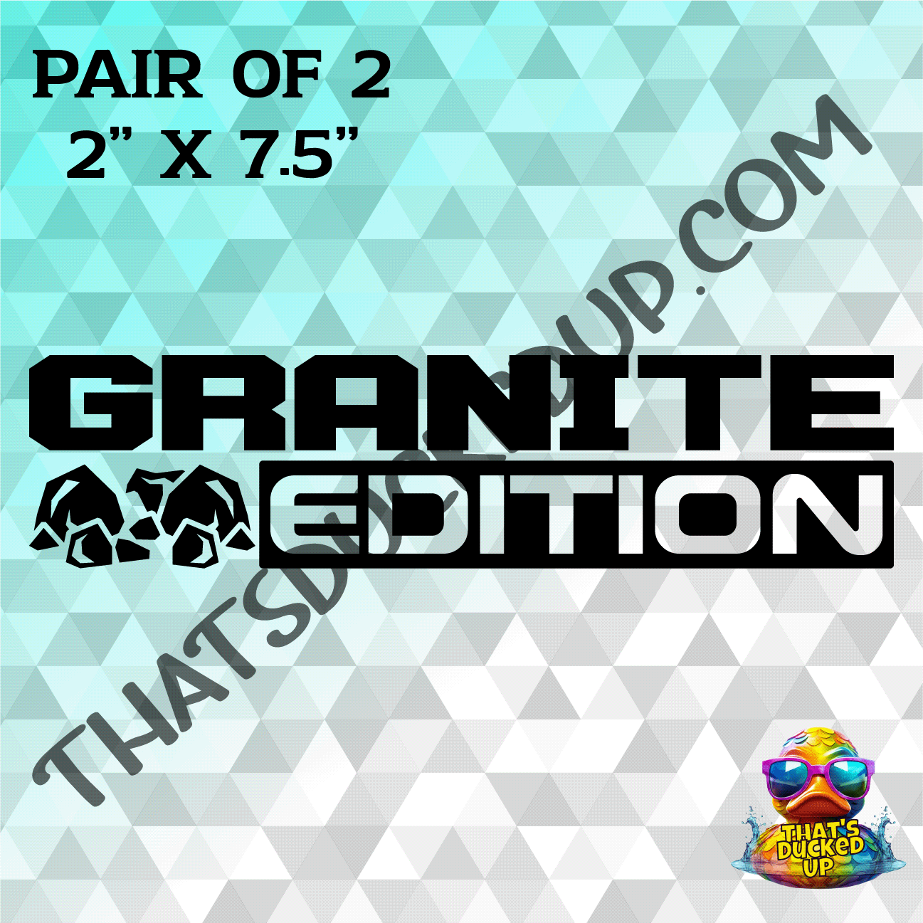 The Granite Edition 2 Pack