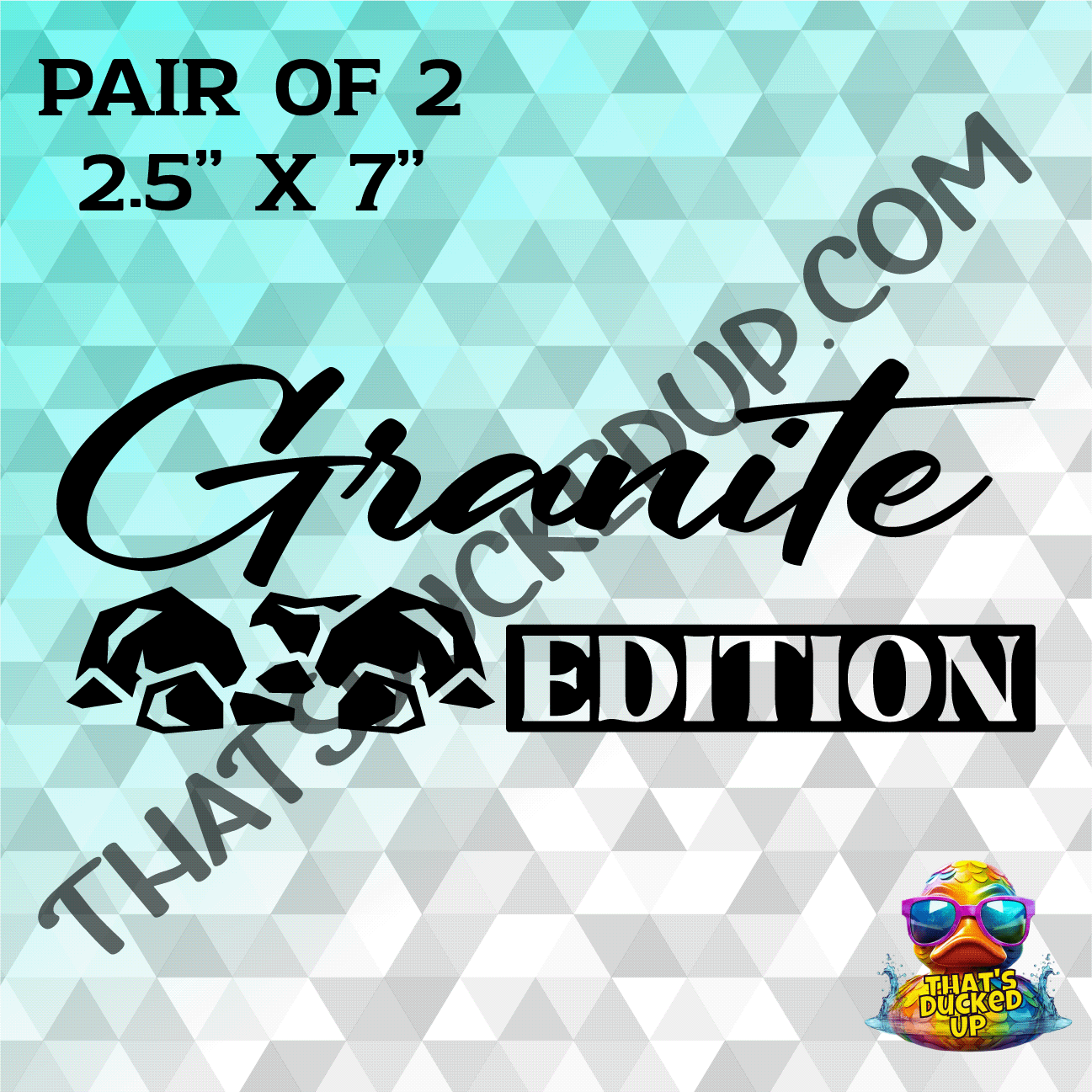 The Granite Edition 2 Pack