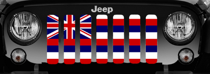 Hawaii State Flag Grille Insert