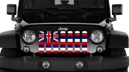 Hawaii State Flag Grille Insert