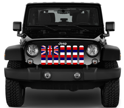 Hawaii State Flag Grille Insert