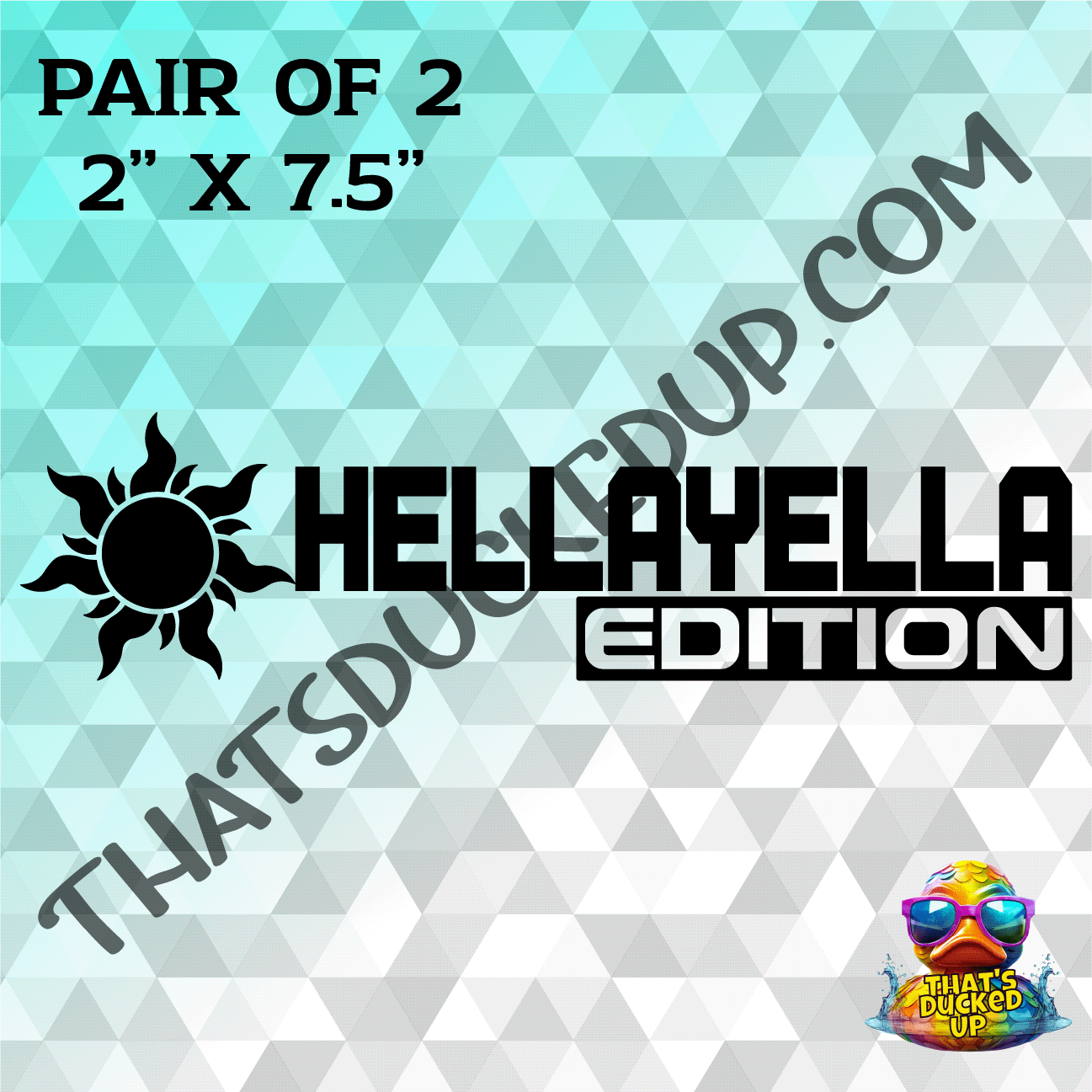 The Hella Yella Edition 2 Pack
