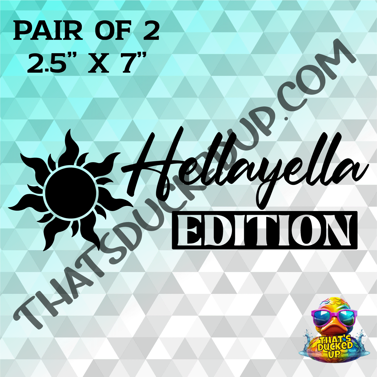 The Hella Yella Edition 2 Pack