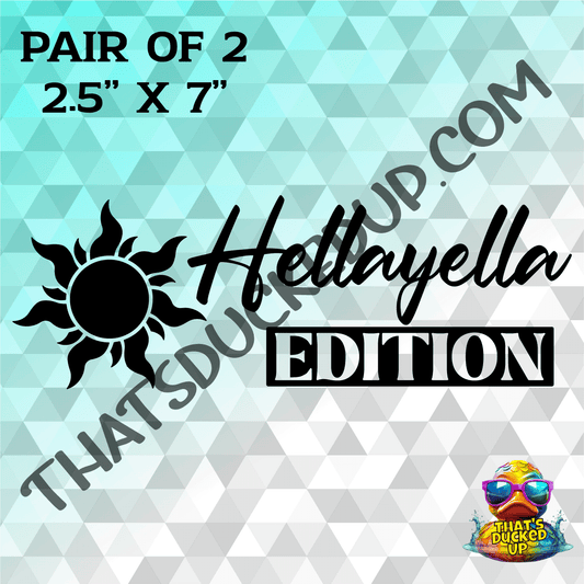The Hella Yella Edition 2 Pack