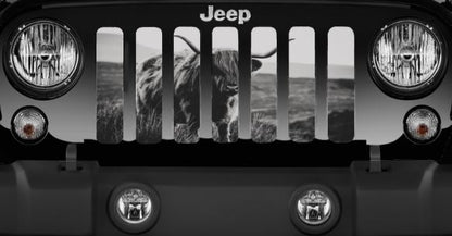 Highland Cow Grille Insert