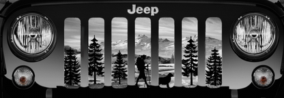 Hiker Gray Mountain Grille Insert