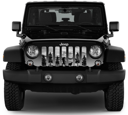 Hiker Gray Mountain Grille Insert