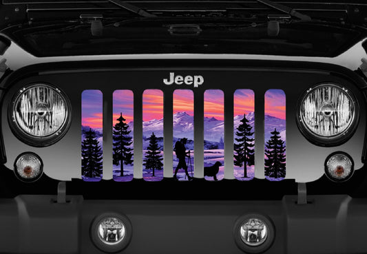 Hiker Purple Mountain Grille Insert