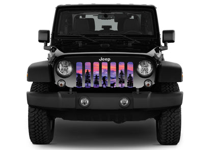 Hiker Purple Mountain Grille Insert